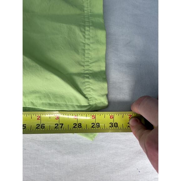 Nike Green Women's sz M Striped Pants Cargo Sweatshirt Lined Track Pants Y2K - Picture 8 of 12